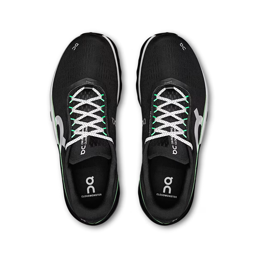 Running Cloudmonster 2 — Black Glacier