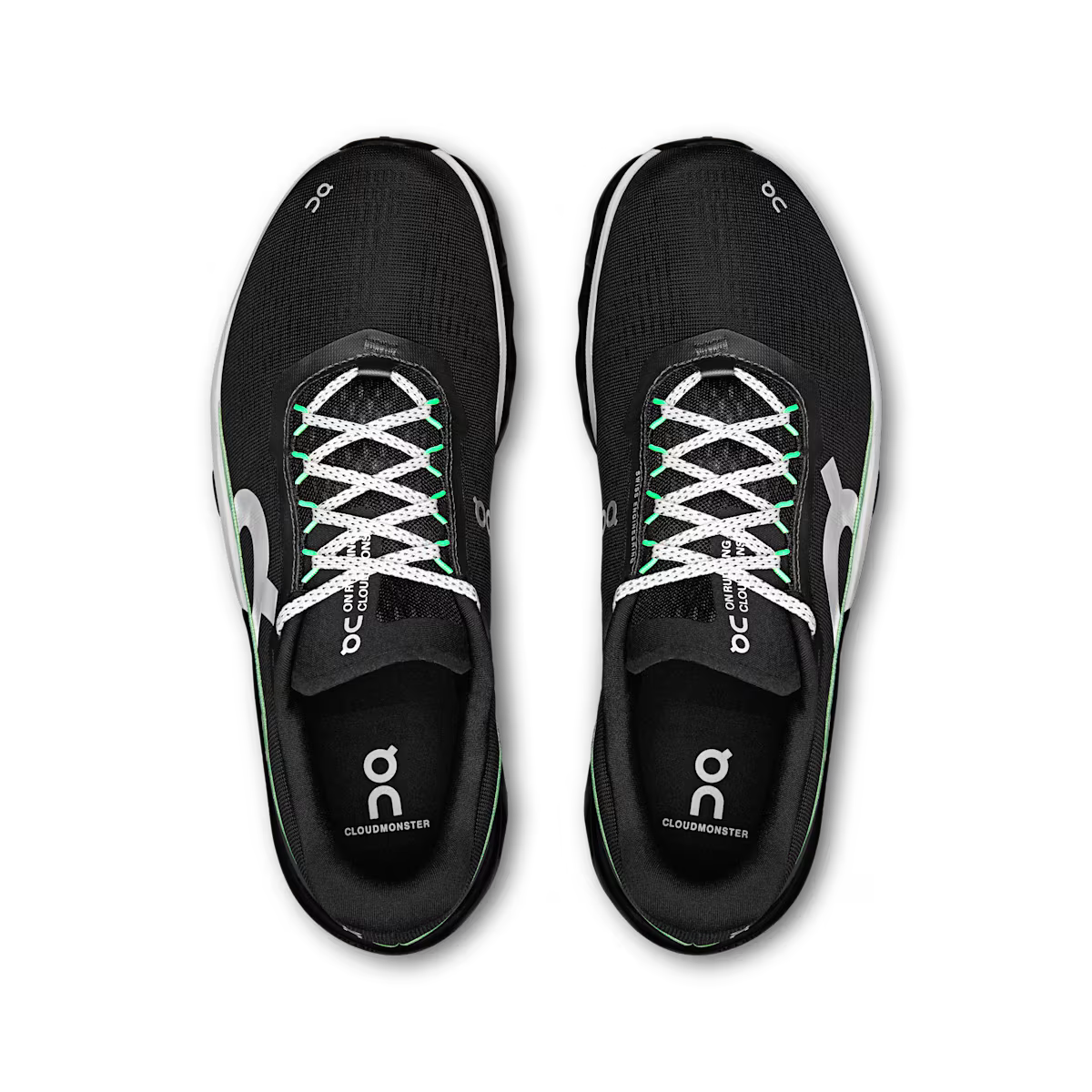 Running Cloudmonster 2 — Black Glacier