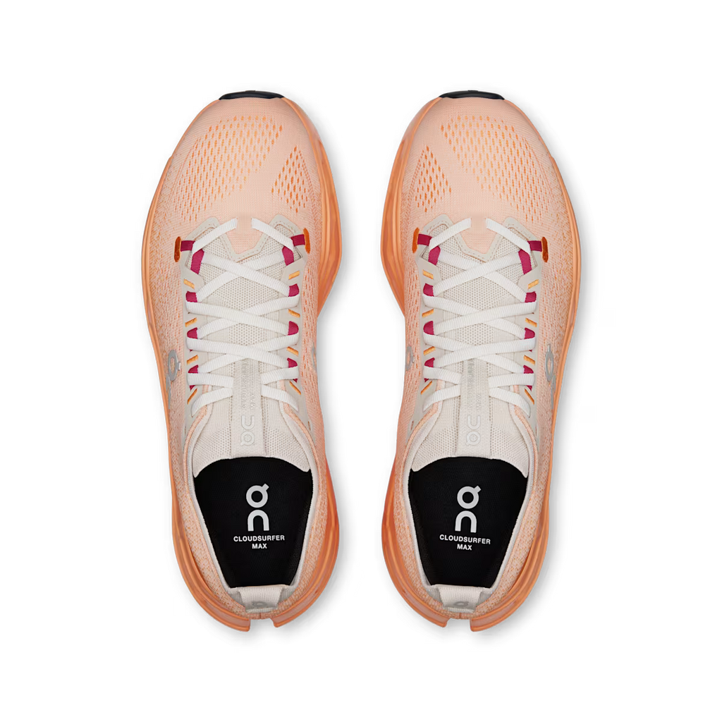 Running Cloudsurfer Max — Pearl Tangerine