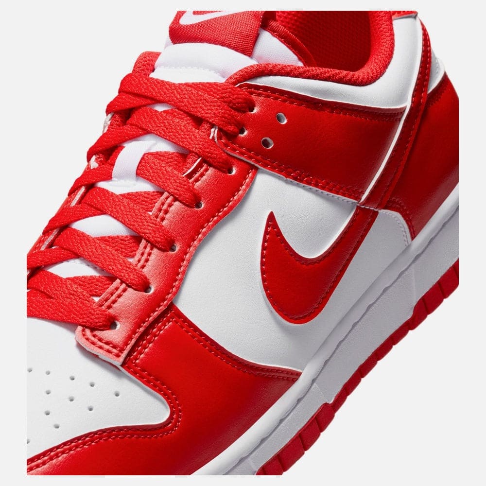 Dunk Low St John Mens Lifestyle Shoe - White/University Red