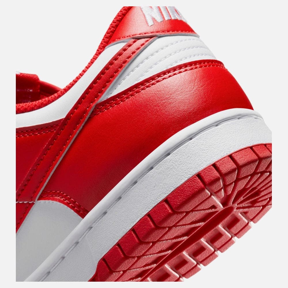 Dunk Low St John Mens Lifestyle Shoe - White/University Red