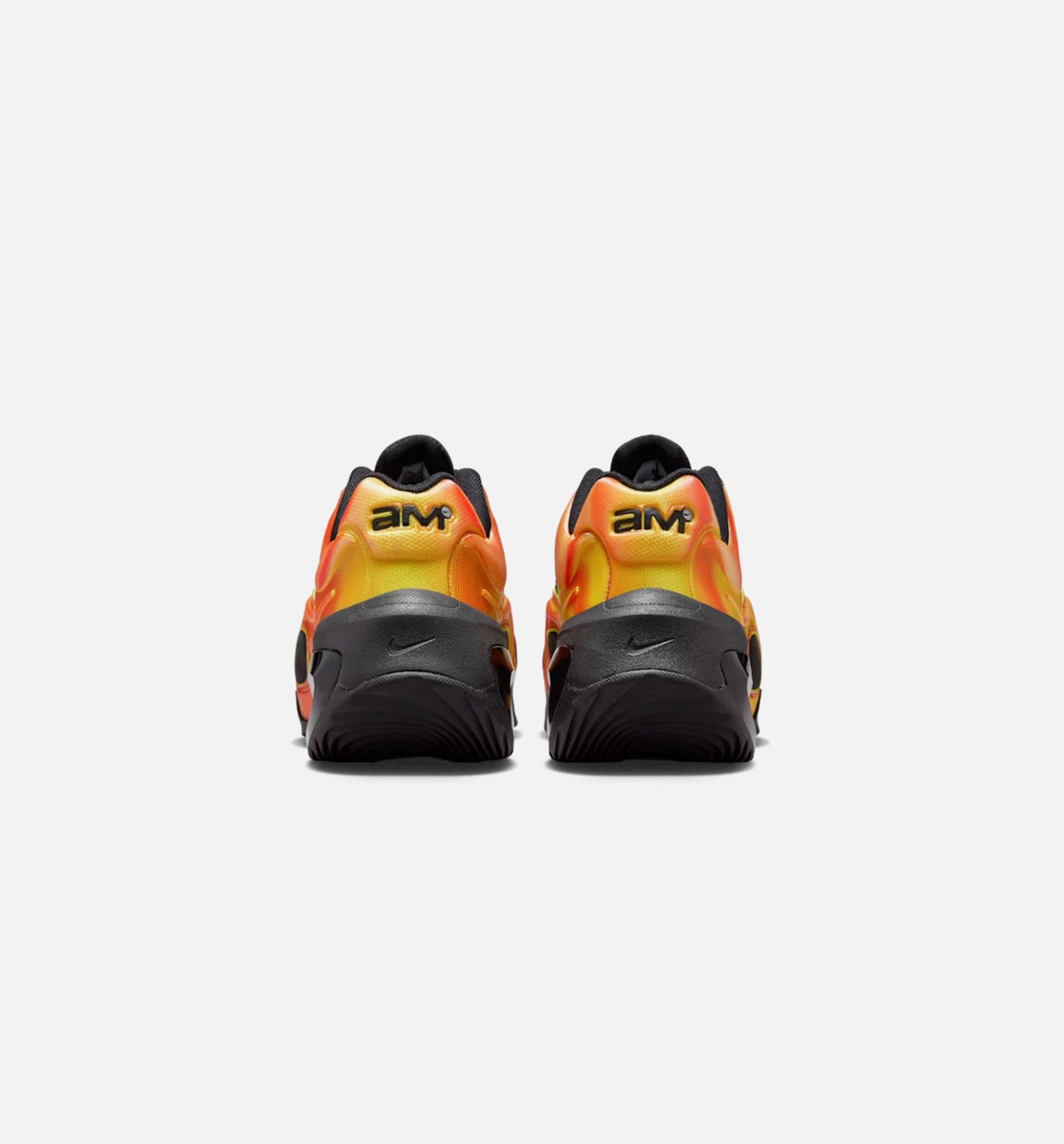 Air Max Muse Black and Metallic Silver Womens Lifestyle Shoe - Black/Bright Crimson/Volt/Metallic Silver