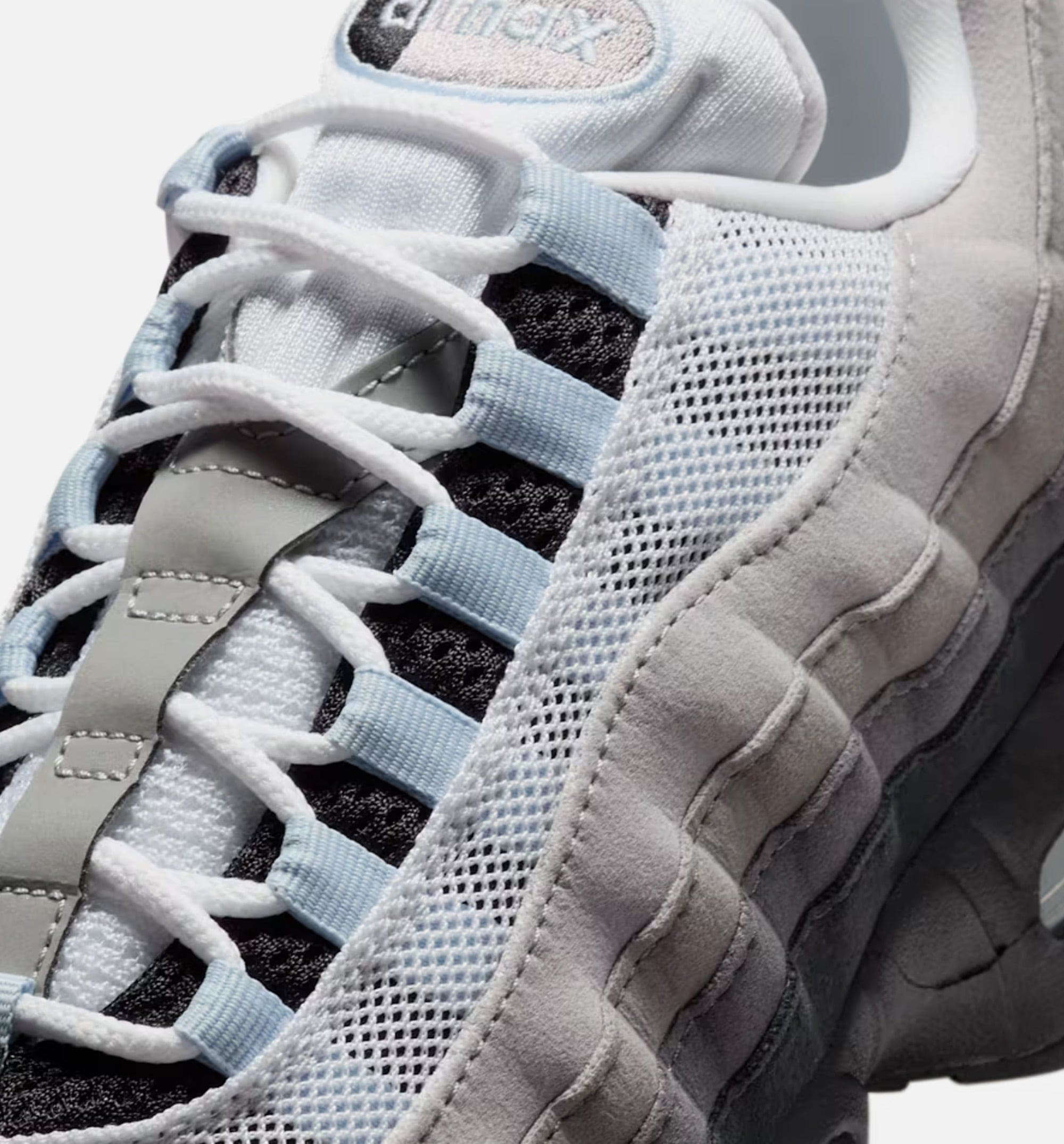 Air Max 95 Big Bubble Womens Lifestyle Shoe - Black/Blue Tint/White/Medium Grey/Anthracite/Light Graphite