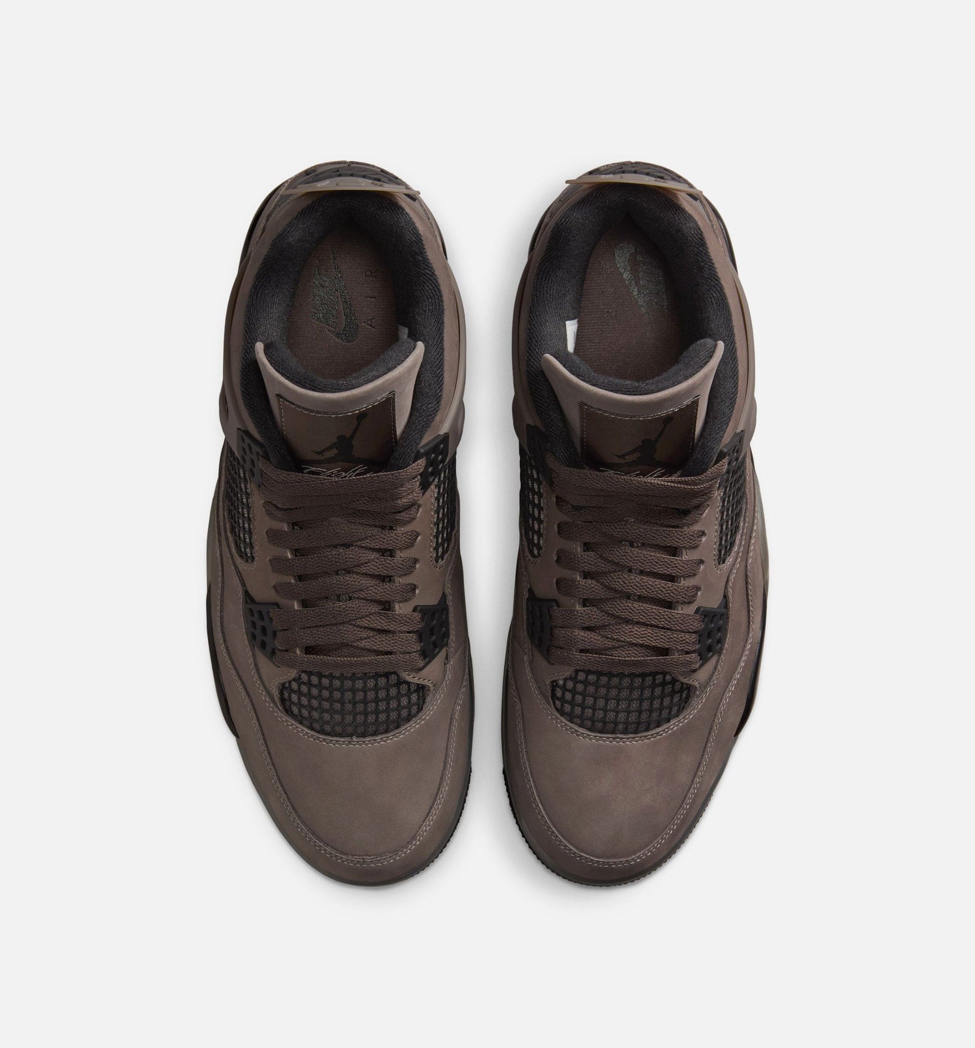 Air Jordan 4 Retro Cave Stone And Black Mens Lifestyle Shoe - Cave Stone/Black/Moon Particle